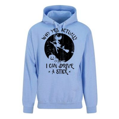 Why Yes Actually I Can Drive A Stick Unisex Surf Hoodie