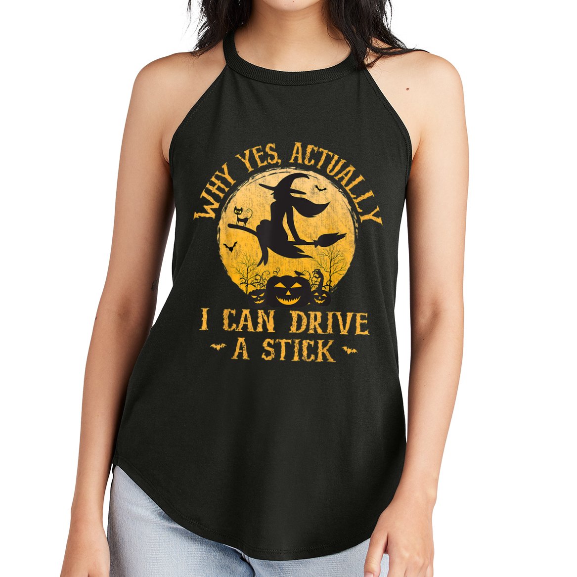 Why Yes Actually I Can Drive A Stick Women's Perfect Tri Rocker Tank