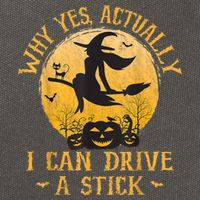 Why Yes Actually I Can Drive A Stick Cotton Canvas Backpack