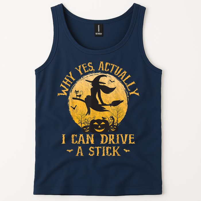 Why Yes Actually I Can Drive A Stick Tank Top