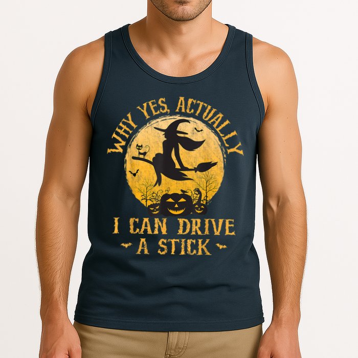 Why Yes Actually I Can Drive A Stick Tank Top