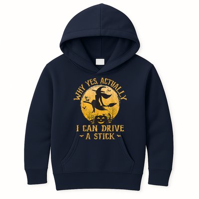 Why Yes Actually I Can Drive A Stick Kids Hoodie