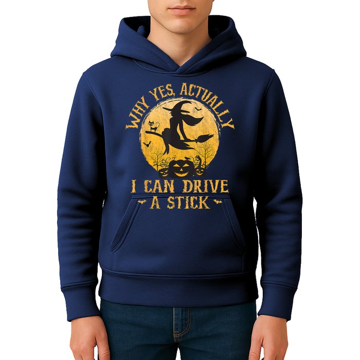 Why Yes Actually I Can Drive A Stick Kids Hoodie