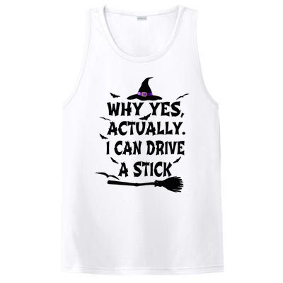 Why Yes Actually I Can Drive A Stick Halloween Costume PosiCharge Competitor Tank