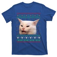 Wo Yelling At A Cat Ugly Xgiftmas Sweaters Funny Meme Dress Cute Gift T-Shirt