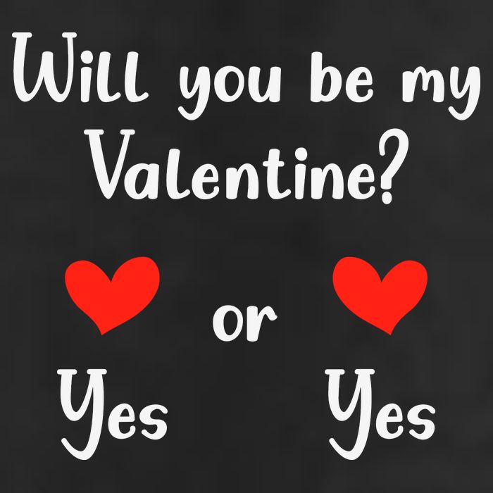 Will You Be My Valantine Yes Or Yes Valentines Day Adult Drive Performance Visor