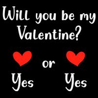 Will You Be My Valantine Yes Or Yes Valentines Day Bucket Hat