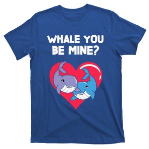 Whale You Be Mine Valentine's Day Outfit For Whale Lovers Meaningful Gift T-Shirt