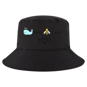 Whale You Bee Mine Will You Be Mine Valentine's Day Cute Gift Cool Comfort Performance Bucket Hat