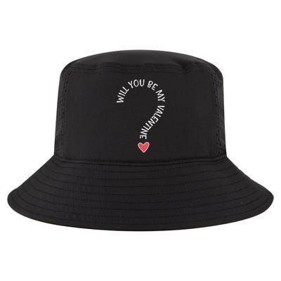 Will You Be My Valentine Cute Valentines Day Cool Comfort Performance Bucket Hat
