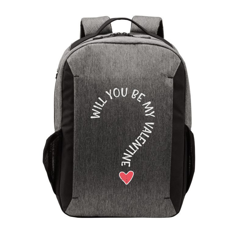Will You Be My Valentine Cute Valentines Day Vector Backpack