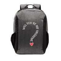 Will You Be My Valentine Cute Valentines Day Vector Backpack