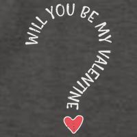 Will You Be My Valentine Cute Valentines Day Vector Backpack