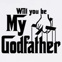 Will You Be My Godfather Cooling Performance Crew T-Shirt
