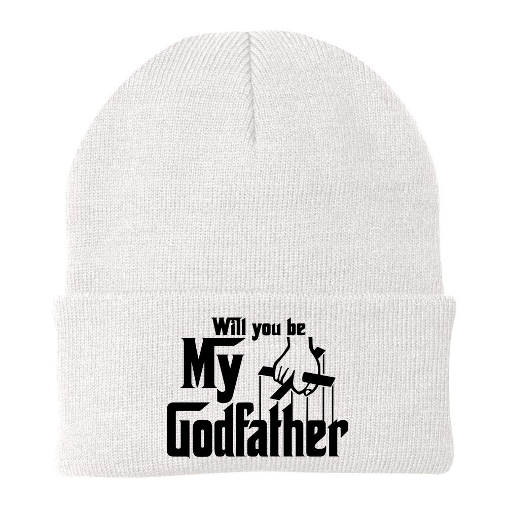 Will You Be My Godfather Beanie