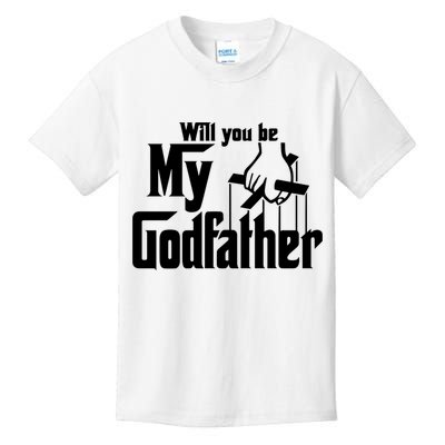 Will You Be My Godfather Kids T-Shirt