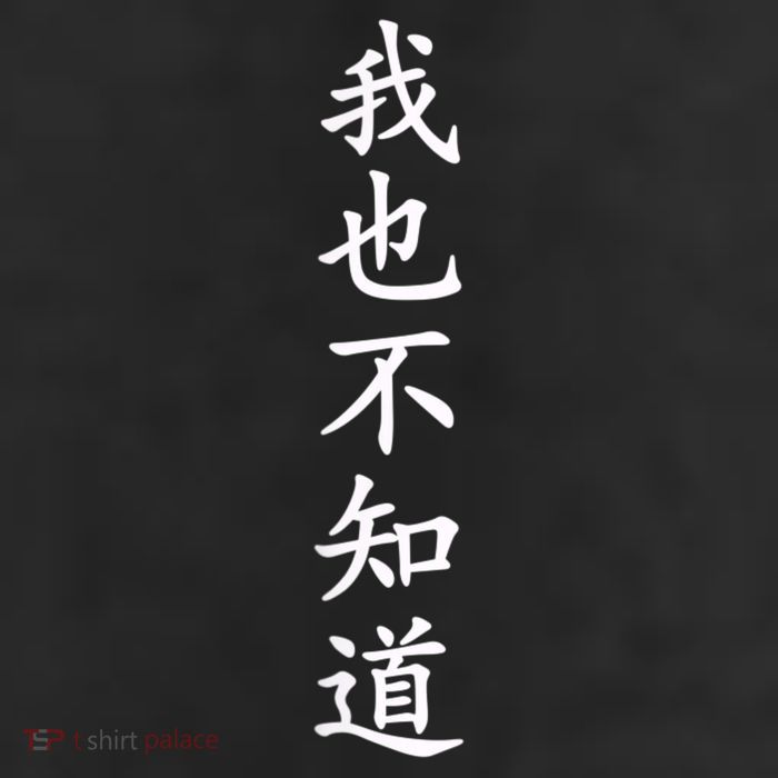 Wo Ye Bu Zhi Dao Chinese Characters Adult Drive Performance Visor