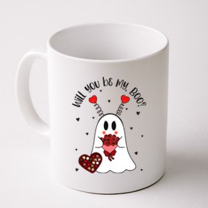 Will You Be My Boo Ghost Funny Boujee Valentines Day Gift Coffee Mug