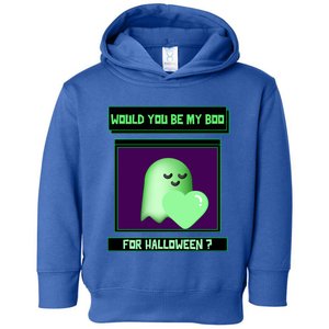 Would You Be My Boo For Halloween Love Funny Ghost Great Gift Great Gift Toddler Hoodie