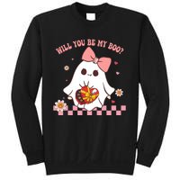 Will You Be My Boo ValentineS Day Sweatshirt