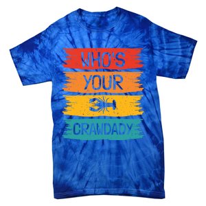 Whos Your Crawdaddy Crawfish Jester Beads Funny Mardi Gras Cool Gift Tie-Dye T-Shirt