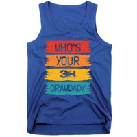 Whos Your Crawdaddy Crawfish Jester Beads Funny Mardi Gras Cool Gift Tank Top