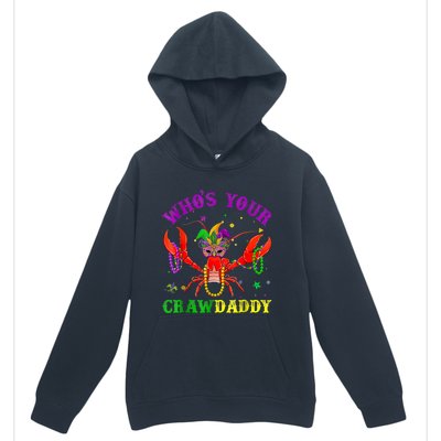 Whos Your Crawdaddy Crawfish Jester Beads Mardi Gras Funny Gift Urban Pullover Hoodie