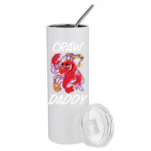 Whos Your Crawdaddy Fat Tuesday Gift Mardi Gras Gift Stainless Steel Tumbler