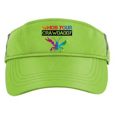 Whos Your Crawdaddy Adult Drive Performance Visor