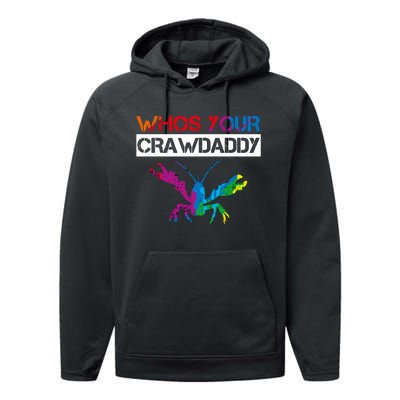 Whos Your Crawdaddy Performance Fleece Hoodie