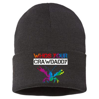 Whos Your Crawdaddy Sustainable Knit Beanie