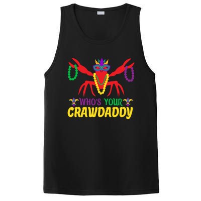 Whos Your Crawdaddy Merdi Gras Funny Gift PosiCharge Competitor Tank