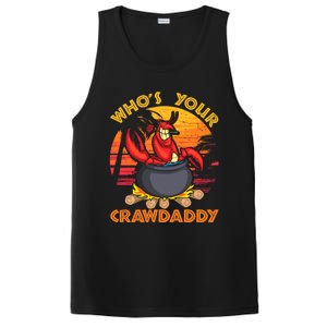 Who's Your Crawdaddy Cajun Crawfish Lobster Foodie Dad Cool Gift PosiCharge Competitor Tank