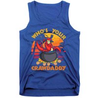 Who's Your Crawdaddy Cajun Crawfish Lobster Foodie Dad Cool Gift Tank Top