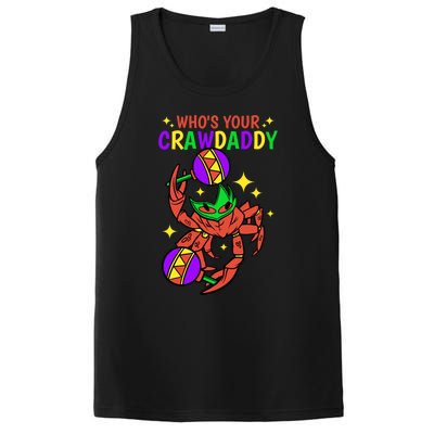 Who's Your Crawdaddy Cajun Mardi Gras Crawfish Gift PosiCharge Competitor Tank