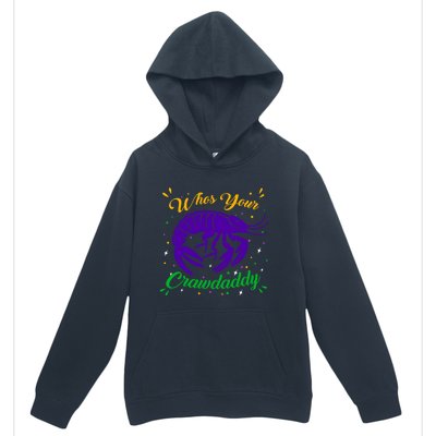 Whos Your Crawdaddy Crawfish Jester Beads Funny Mardi Gras Cute Gift Urban Pullover Hoodie