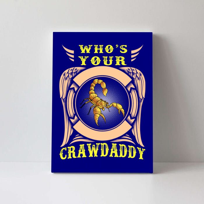 Who's Your Crawdaddy Crawfish Mardi Gras Gift Great Gift Canvas