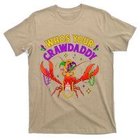 Whos Your Crawdaddy Crawfish Jester Beads Funny Mardi Gras T-Shirt