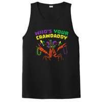 Whos Your Crawdaddy Crawfish Jester Beads Mardi Gras PosiCharge Competitor Tank