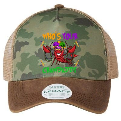 Who's Your Crawdaddy Mardi Gras Parade 2020 Gift Meaningful Gift Legacy Tie Dye Trucker Hat