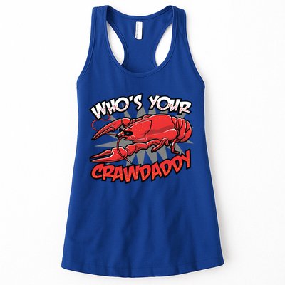 Who's Your Crawdaddy Funny New Orleans Crawfish Novelty Gift Cool Gift Womens Tank Top