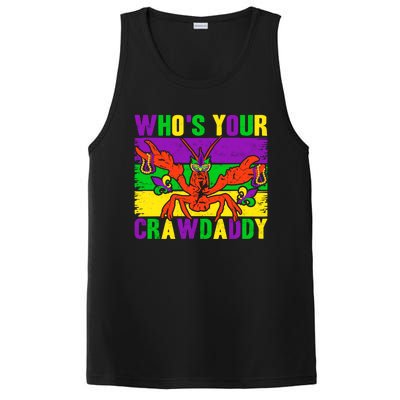 Who's Your Crawdaddy Mardi Gras Carnival Gift PosiCharge Competitor Tank