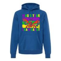 Who's Your Crawdaddy Mardi Gras Carnival Gift Premium Hoodie