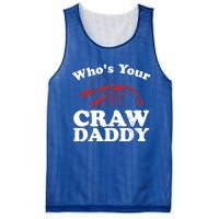 Who's Your Crawdaddy With Beads For Mardi Gras Carnival Gift Mesh Reversible Basketball Jersey Tank