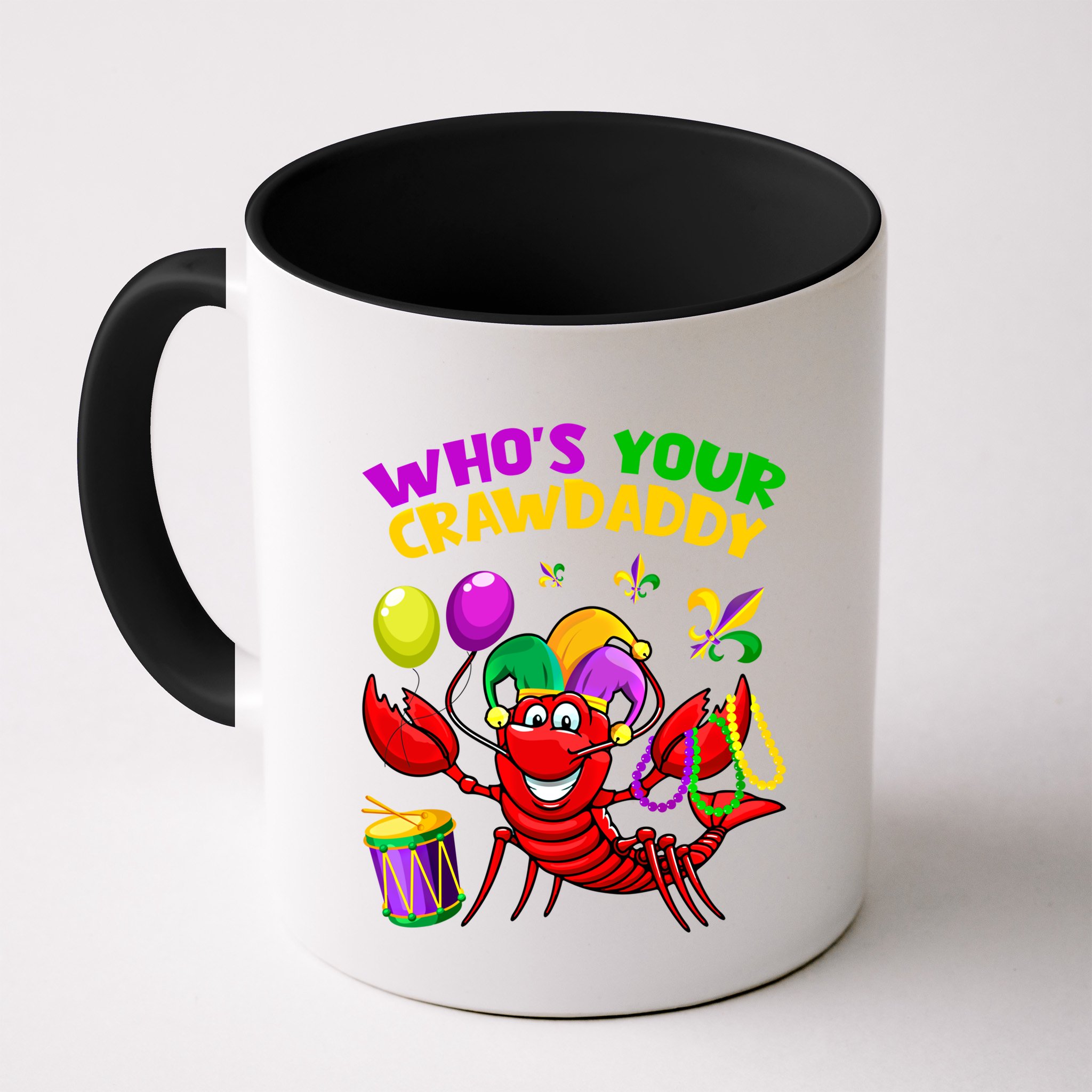 Whos Your Crawdaddy Crawfish Funny Mardi Gras Costume Gift Mug