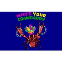 Whos Your Crawdaddy Crawfish Funny Mardi Gras Gift Bumper Sticker