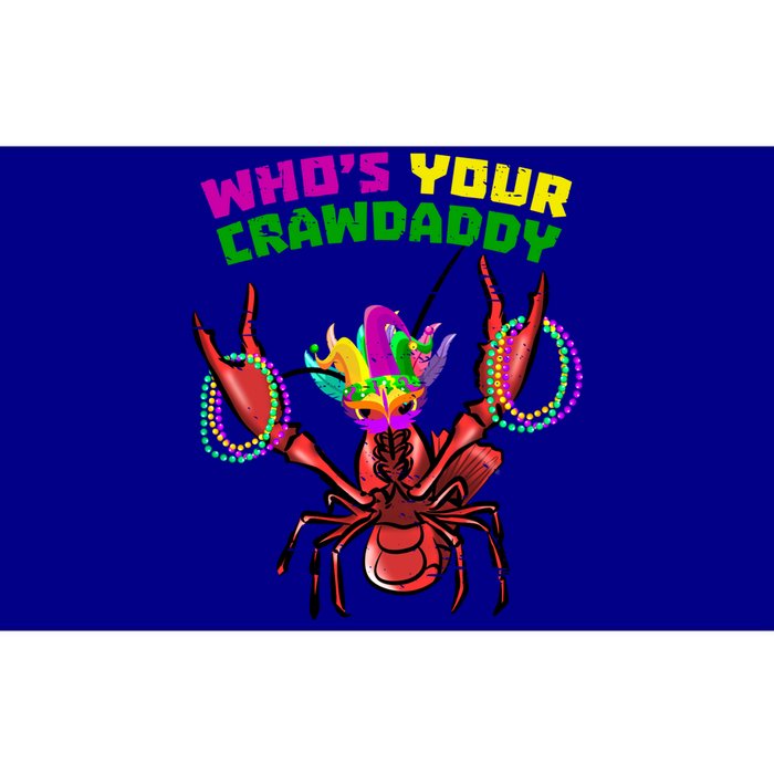 Whos Your Crawdaddy Crawfish Funny Mardi Gras Gift Bumper Sticker