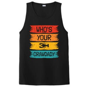 Whos Your Crawdaddy Crawfish Jester Beads Funny Mardi Gras Meaningful Gift PosiCharge Competitor Tank