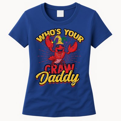 Who's Your Crawdaddy (Mardi Gras) – Crawfish Costume Funny Gift Womens T-Shirt
