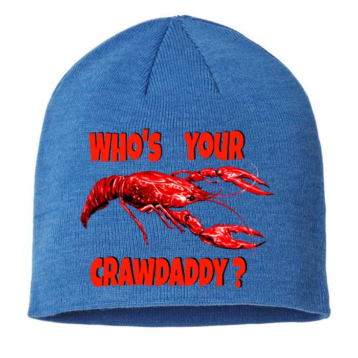 Who's Your Crawdaddy? Funny Cajun Crawfish Meaningful Gift Sustainable Beanie